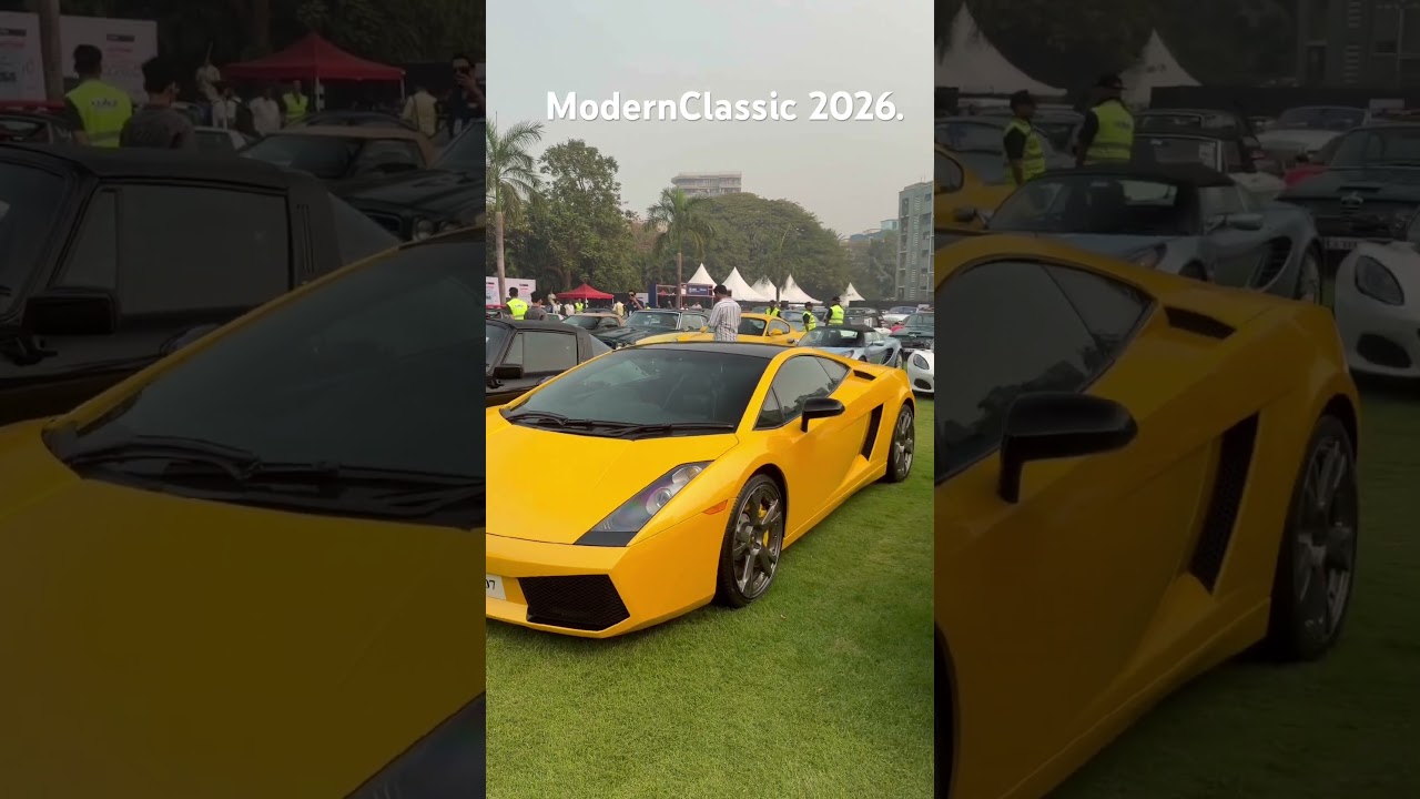 Modern Classic Cars 2026 Display. 