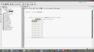 Arreglos en java (parte 1)