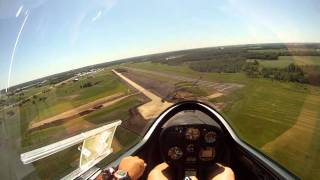 Grob 103 Crosscountry Soaring Simulated Rope Break