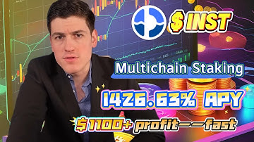 Turn a Downtrend into Passive Income: Stake INST in FLUID and Earn APY 1426.63% Now