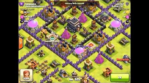 Clash of Clans TH9 Anti Everything Base