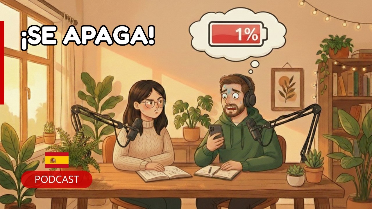 Real Spanish Conversation – Smartphone Addiction: Are We Becoming Dumb? – (Intermediate B1)