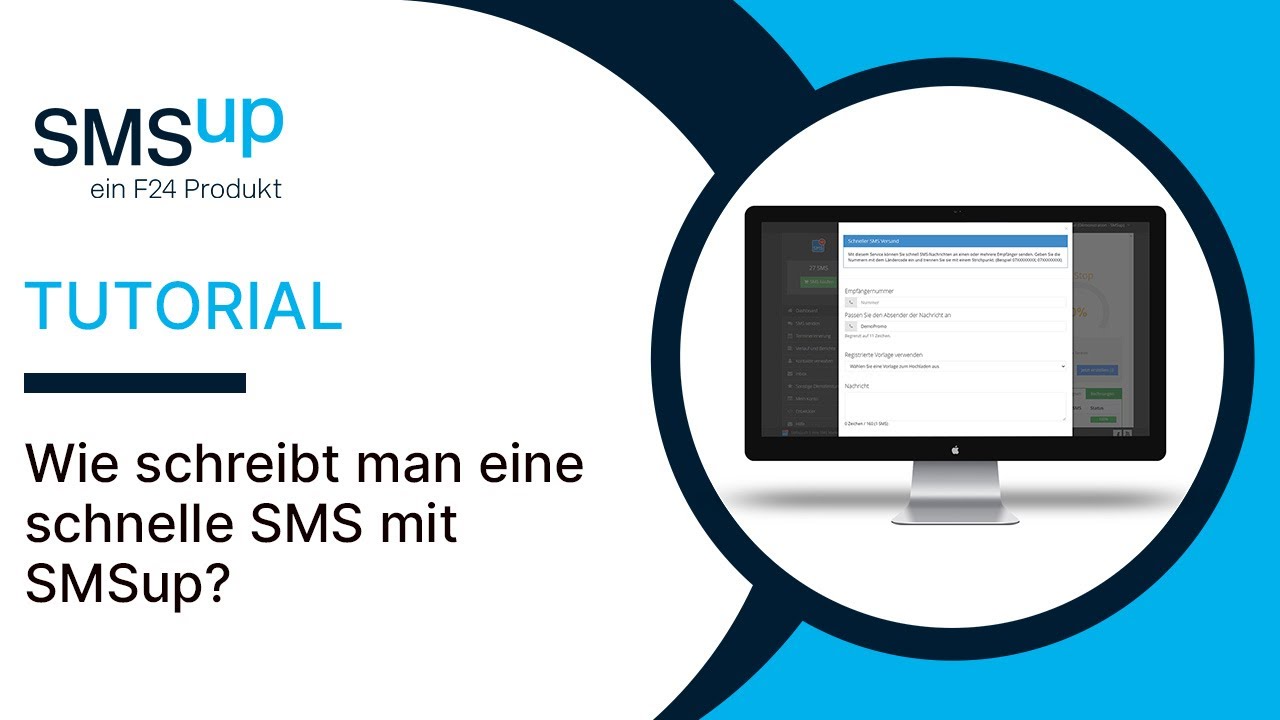Wie schreibt man eine schnelle SMS mit SMSup? - YouTube