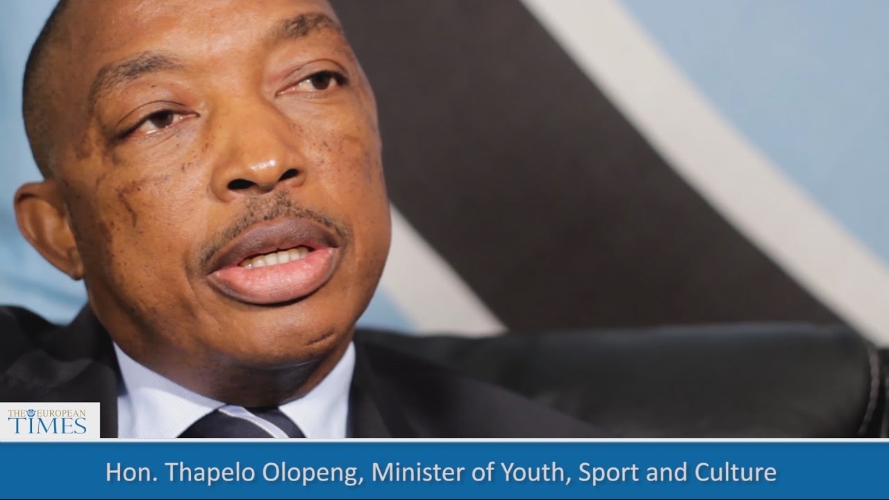 Interview with Hon. Thapelo Olopeng, Minister of Youth, Sport and
