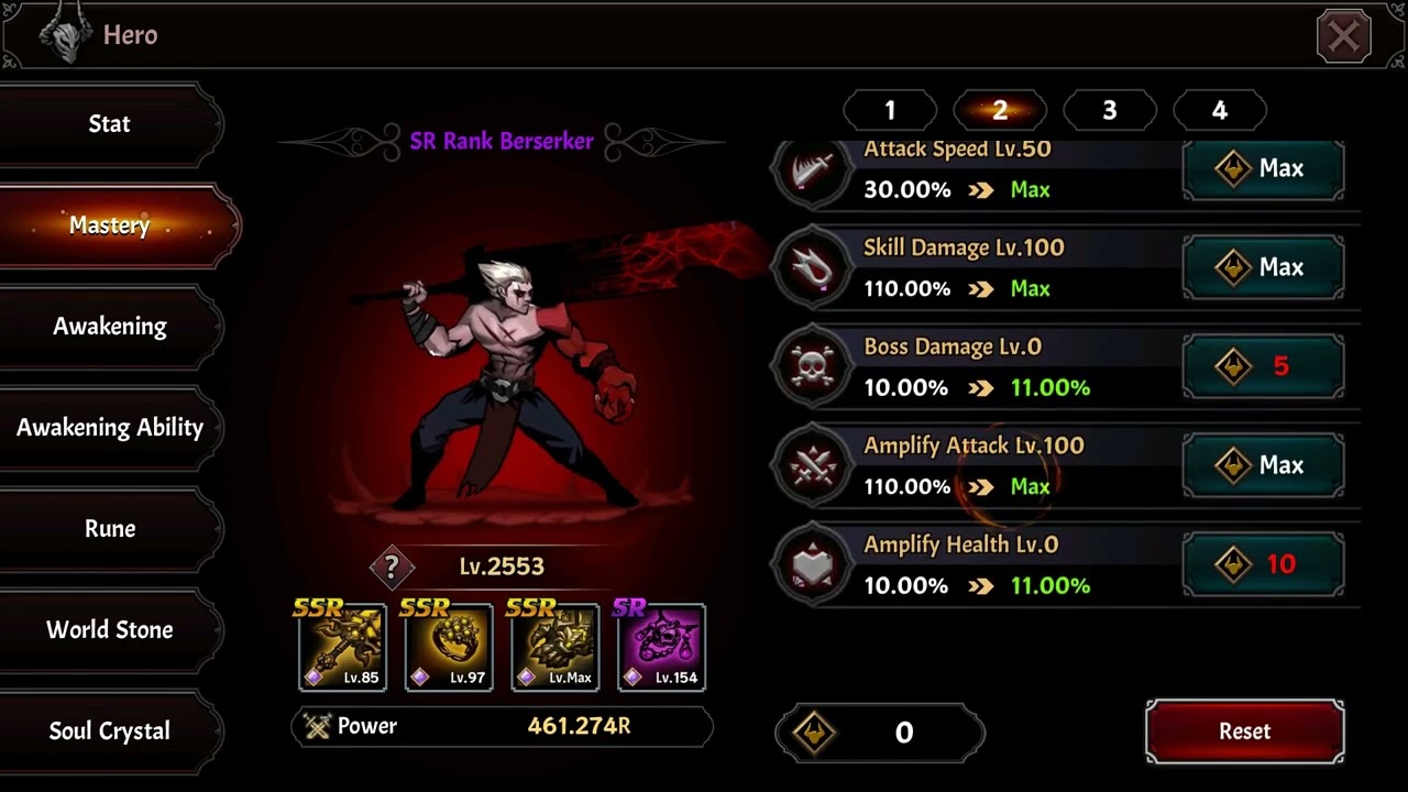 Idle berserker (farming build)