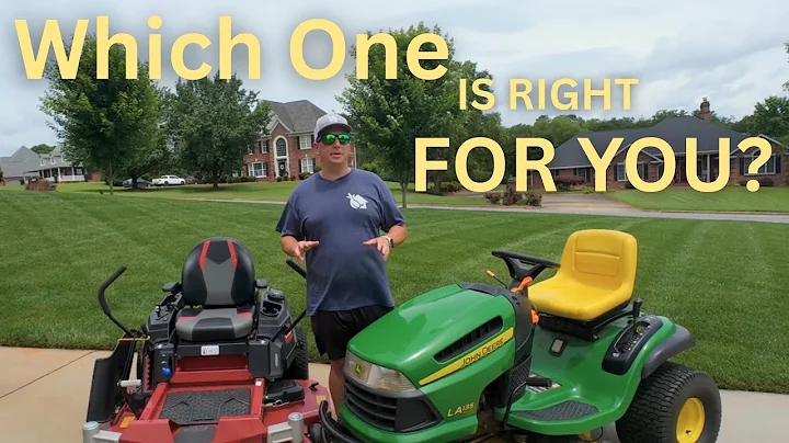 Showdown: Zero Turn vs Lawn Tractor // 4 Things to Consider BEFORE You Buy | DIY Lawn Coach