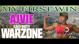 Ajvie First Win - Cod Warzone