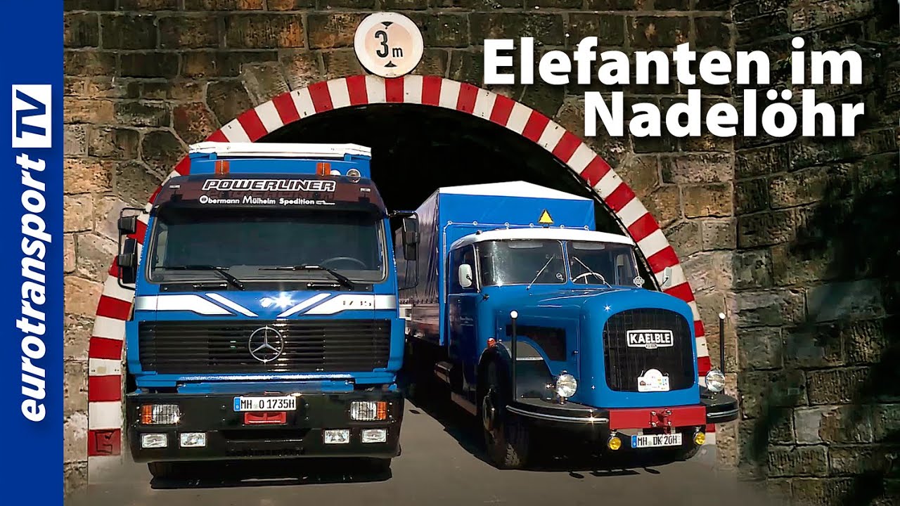 Kaelble und Mercedes-Benz SK | Oldtimer-Ausfahrt mit Hindernissen