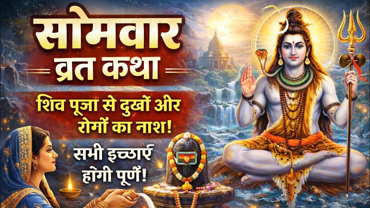 सोमवार व्रत कथा।