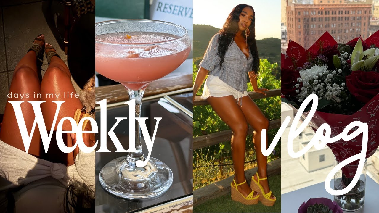 weekly vlog! NEED to get cute + winery + outside with the girls + family visiting & MORE
