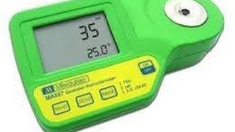 How to use Digital Refractometer MA885