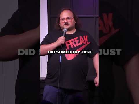 Audience member in distress