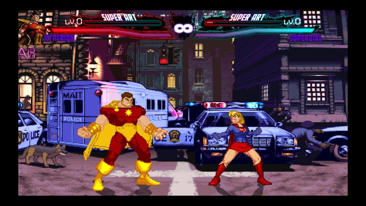 Supergirl vs Hyperion | Marvel vs DC | Mugen - YouTube