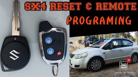 SX4 SWIFT RITZ REMOTE MATCHING