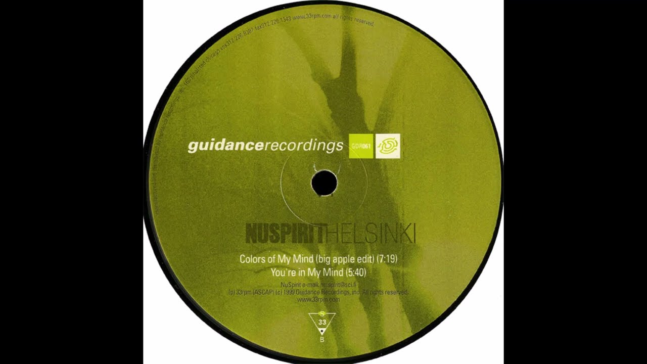 Nuspirit Helsinki  -  Colors of My Mind (big apple edit)