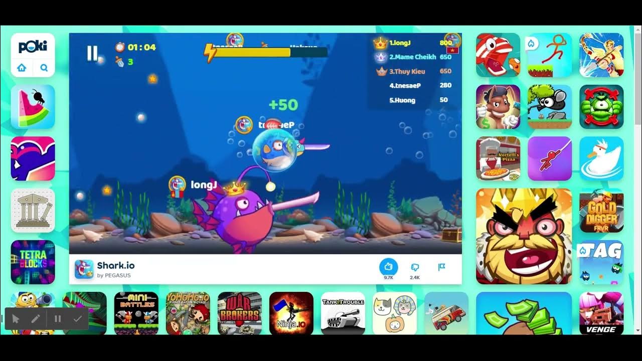 Shark.io - 🕹️ Online Game