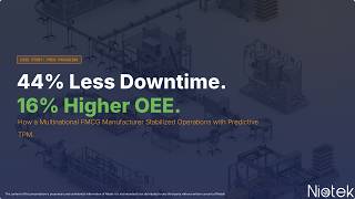 Niotek: Case-study Predictive TPM FMCG Case Study