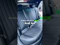 CoverDream Custom Black Rear Seat Cover for Audi A6L installation