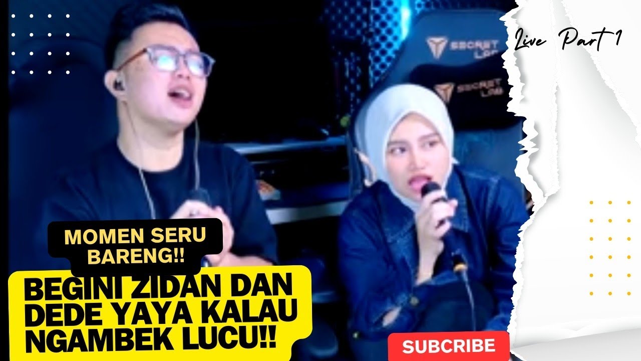 Mesra Dan Romantis Saat Zidan Merayu Dede Yaya Agar Tidak Ngambek‼️