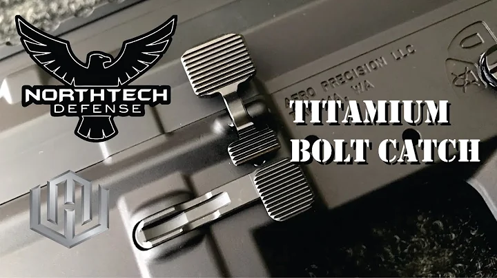 Northtech Defense Titanium X Bolt Catch DLC finish...