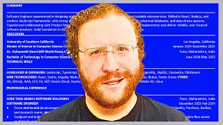 What YOU Software Engineers Need to Get a Job | Recruiter Reviews Resume