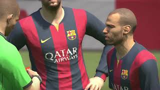 Pro Evolution Soccer 2015 (Demo) (Xbox 360) - Full Match Gameplay screenshot 2