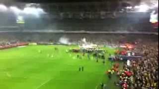12.05.2012 Fenerbahçe - Galatasaray Son Düdük Ve Şampiyonluk -Tribünden-