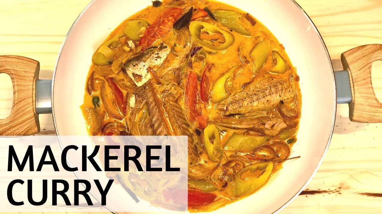 Mackerel curry with coconut milk Quick & Easy YouTube