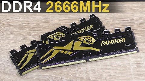 Apacer Panther 16GB DDR4-2666 Memory Review