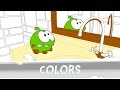 Learning colors with Om Nom - Coloring Book