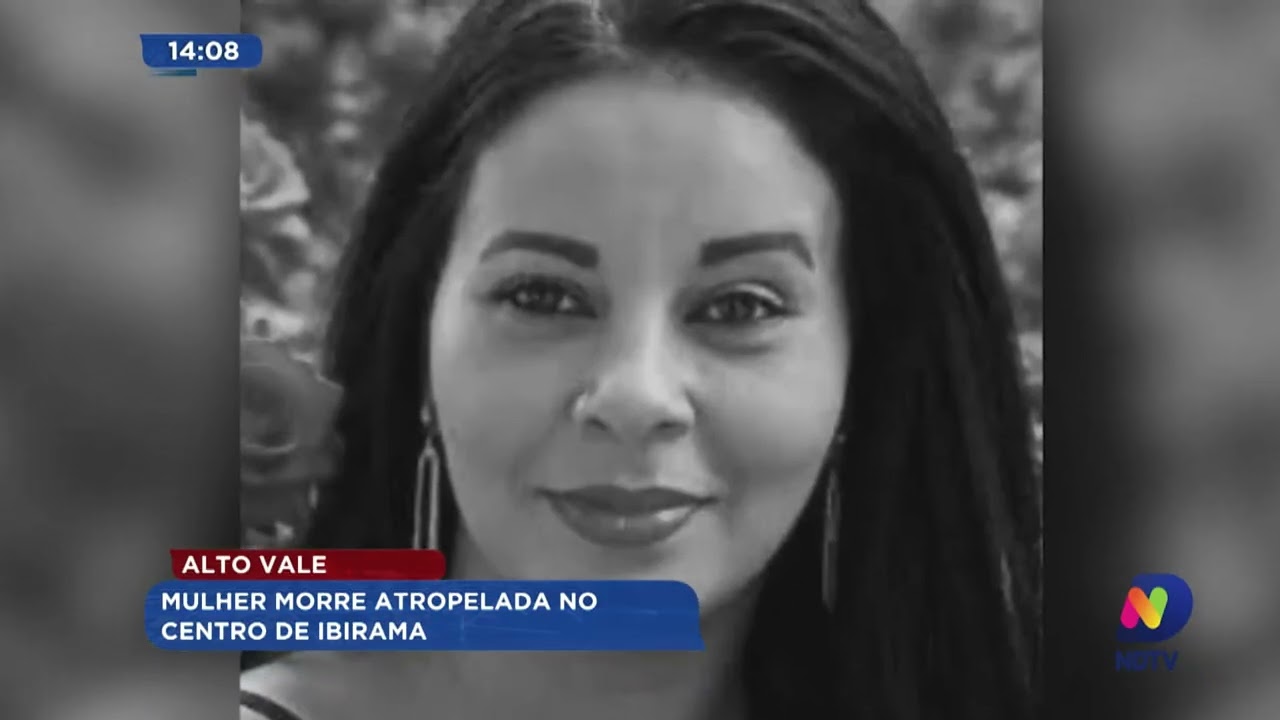 Alto Vale: mulher morre atropelada no centro de Ibirama