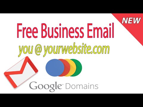 How to Setup Professional Business email address with google domains email forward & use with Gmail