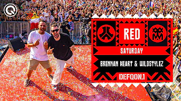 Brennan Heart & Wildstylez I Defqon.1 Weekend Festival 2023 I Saturday I RED