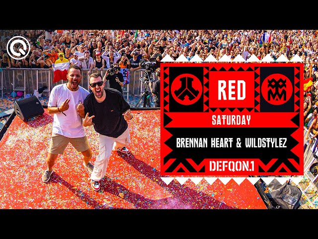 Brennan Heart & Wildstylez I Defqon.1 Weekend Festival 2023 I Saturday I RED class=