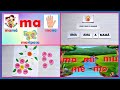 ➡️SÍLABAS MA-ME-MI-MO-MU  /enseña a leer y escribir en preescolar y primaria