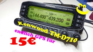 Kenwood TM D710   GPS Funktion für 15€ nachrüsten, Display mit Neo6 GPS für APRS GPS6MV2