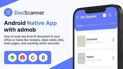 DocScannner App Full source code || CamScanner || android Sources Code