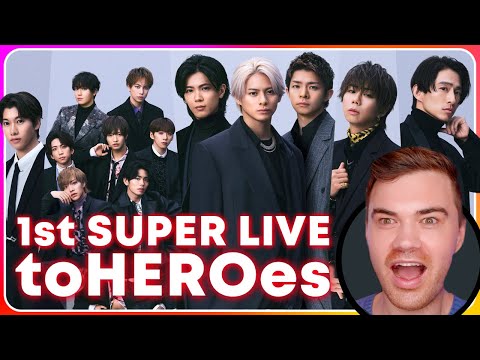 My Performance Review of 'to HEROes 〜TOBE 1st Super Live〜' Reaction / number_i【JP SUB】