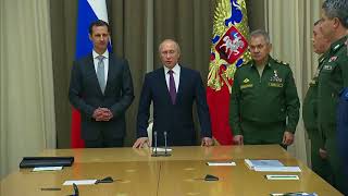 Президент Сирии Башар Асад посетил Россию с рабочим визитом Президент Сирии Башар Асад посетил Россию с рабочим визитом