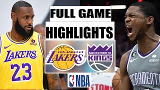 Los Angeles Lakers vs Sacramento Kings FULL Game Highlights | March 6 | 2024 NBA Season