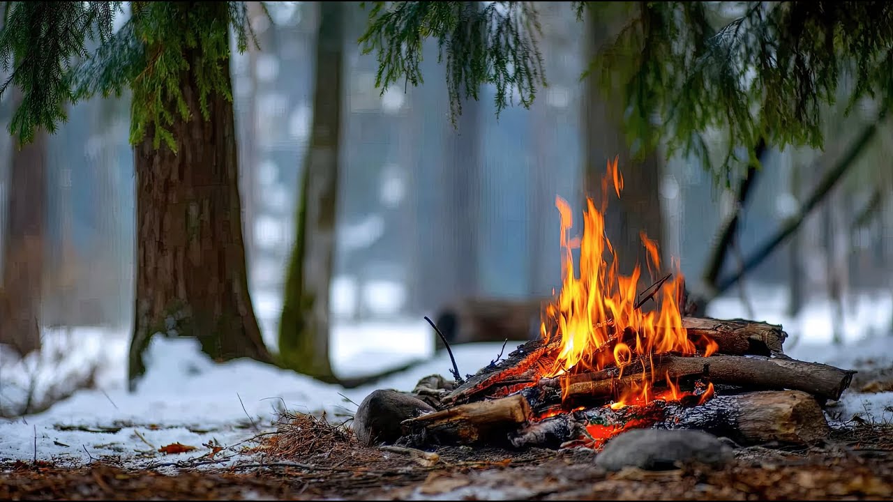 Winter Comfort by the Fireplace | Calm the Nervous System
