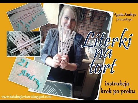Update New LITERY NA TORT Z LUKRU PLASTYCZNEGO - JAK WYKRAWAĆ / How to make letters out of fondant icing