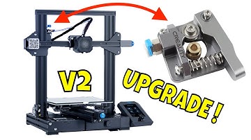 Quick and Easy Extruder Upgrade on Ender 3 V2