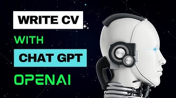 Wrote My Resume using OpenAI Chat Gpt 3 | How to use OpenAI ChatGpt to write a Resume or CV