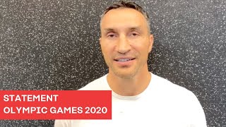 My statement about the postponement of the Olympic Games 2020