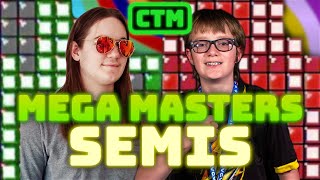 WHAT A CRAZY FINISH!! Gerald vs. Blue Scuti | SEMIS | Classic Tetris Monthly Mega Masters Mar '24