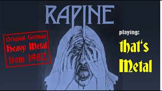 Download Lagu RAPINE: That`s Metal MP3