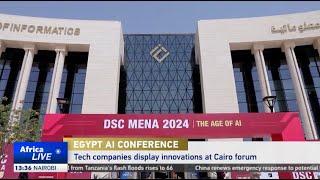 Tech companies display AI innovations at Cairo forum