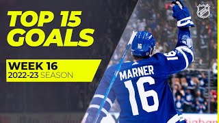 The Best NHL Goals of Week 16 | Zuccarello, Marner, Fiala | 2022-23 Season
