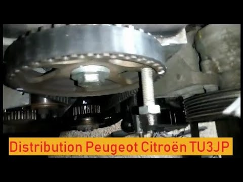 Tutoriel-distribution-Peugeot-106,-206-Citroën-saxo-moteur-